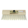 Balai cantonnier pet blanc dur
