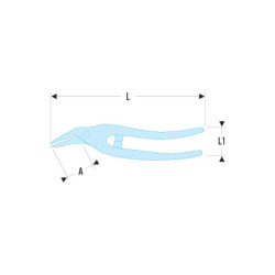 Cisaille chantourneuse 26cm
