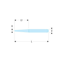 Chasse goupille elast- 8mm