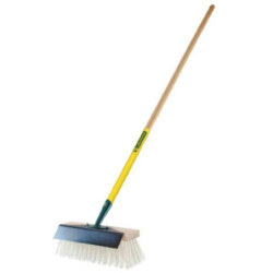 Balai grattoir emmanché poils pvc manche tavari