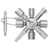 Clé d'armoire de distribution twinkey twinkey knip ex