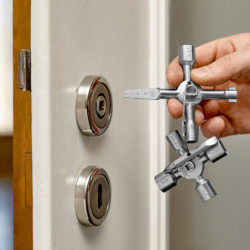 Clé d'armoire de distribution twinkey twinkey knip ex