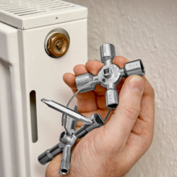 Clé d'armoire de distribution twinkey twinkey knip ex