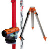 Kit à niveler f32 avec mire 5 m +