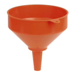 Entonnoir en polyethylene s.tamis 3,2l 250mm re bord pressol