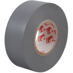 Ruban adhesif vinyle plastifie . noir. 50mmx33m. axe 32mm