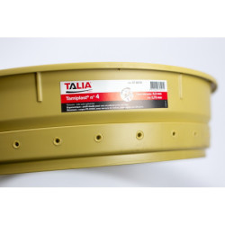 Tamis plastique ''tamiplast'' jaune pro