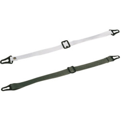 Jugulaire p/casque chantier cuir larg.12mm