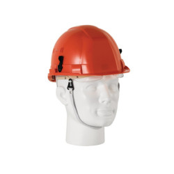 Jugulaire p/casque chantier cuir larg.12mm