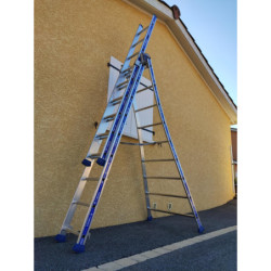 Echelle transformable 3 plans 3m50 x