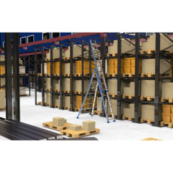 Echelle transformable 3 plans 3m50 x