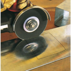 Disques à  ébarber sg-elastic acier e 76-6 a 24 r sg/10,0