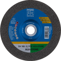 Disques à  tronçonner ps-forte pierre/aluminium/métaux non-ferreux eh 230-3,2 c 24 p psf/22,23