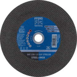 Disque a tronconner haute performance sgp eht 230-1,9 a 46 s sgp-inox/22