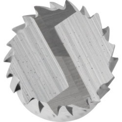Fraises hm avec coupe frontale (bs) zya 0625bs/6 z fvk .tige 6 mm