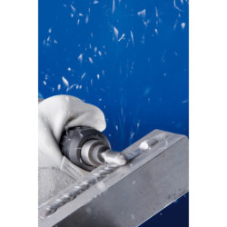 Fraises sur tige hm forme cylindrique à  bout arrondi wrc 1225/6 z alu .tige 6 mm