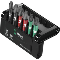 Jeu d'embouts bit-check 6 impaktor 1 wera