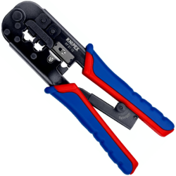 Pince à sertir à levier western 6/8 pôles knipex