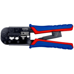 Pince à sertir à levier western 6/8 pôles knipex