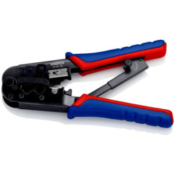 Pince à sertir à levier western 6/8 pôles knipex