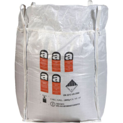 Sac big bag amiante toile polypropylene 160 grs/m2 - 87 x 87 x 105