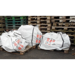 Sac big bag amiante toile polypropylene 160 grs/m2 - 87 x 87 x 105