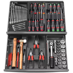 Composition 69 outils pour servante