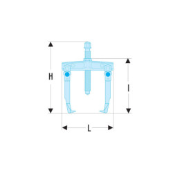 Extracteur griffes longues + clé 467.24 offerte