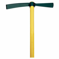 Pioche hache douille ronde 2 kg manche novamax