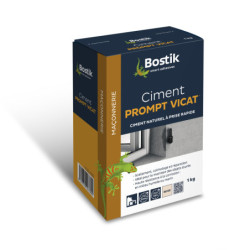 Ciment prompt vicat boite carton 1 kg