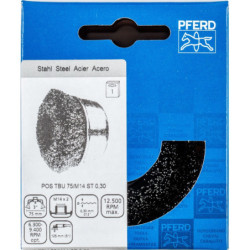 Brosses boisseau à filetage, non torsadées tbu brosses boisseau,