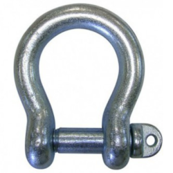 Manille lyre zingue diam.12