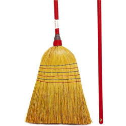 Balai paille de riz 6 fils poire roulee