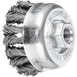 Brosses boisseau à filetage, torsadées pos tbg 65/m14 ct st 0,50