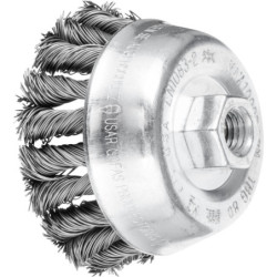 Brosses boisseau à filetage, torsadées pos tbg 65/m14 ct st 0,50