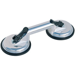 Double ventouse alu. diam.120 ventouse de prehension double (jusqu'à 80kg)