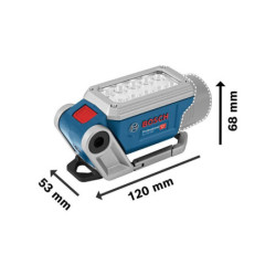 Lampe sans fil gli deciled professional sans batterie, boite carton