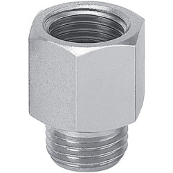 Prolongateur m/f - a5z g 1/4 x g 1/2 laiton nickelé