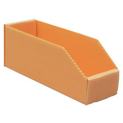 Bac polypropylène à monter 6l - orange 180x380x105