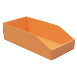 Bac polypropylène à monter 6l - orange 180x380x105