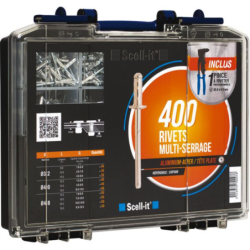 Coffret rivet multi-pince e500rh