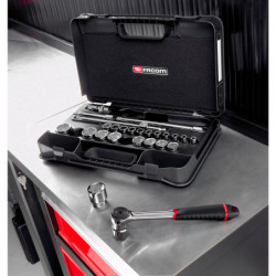 Coffret cliquet + douilles 1/2