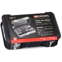 coffret multi-serrage à cliquet compact