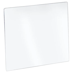 Ecran de garde exterieur torique anti-reflection 118x136mm pour masque flash