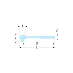 Cliquet 1/4 haute precision