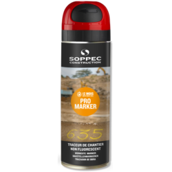 Traceur chantier marquage provisoire promarker jaune 141530+