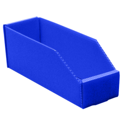 Bac polypropylène à monter 2.8l - orange 90x380x105
