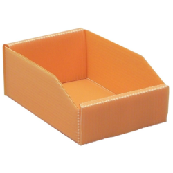 Bac polypropylène à monter 2.8l - orange 90x380x105