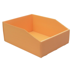 Bac polypropylène à monter 2.8l - orange 90x380x105