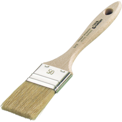 Pinceau plat m/bois 30